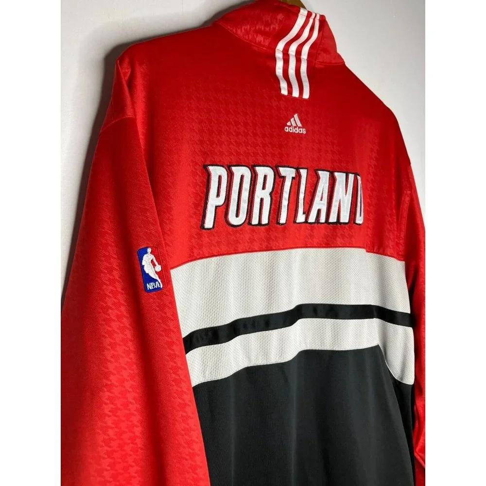 Adidas Men's XL Portlandia Trailblazers Warm Up Jacket READ - Picture 7 of 10